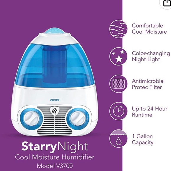 Vicks Starry Night Humidifier - Picture 6 of 6